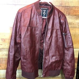 Faux Leather Jacket